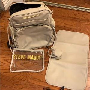Steve Madden diaper bag/backpack.